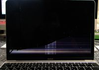 MacBook12インチ　液晶割れ　税込46、000円